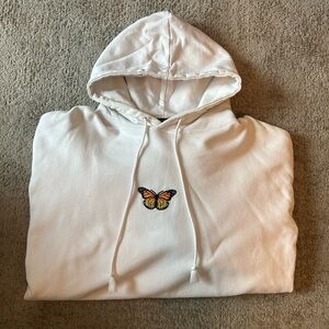 Brandy Melville Cream Hoodie